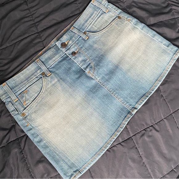 Citizens of Humanity Denim Mini Skirt size 32 - Picture 1 of 7